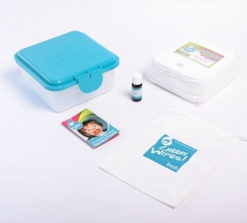 Cheeky Wipes Organic Mini Kit